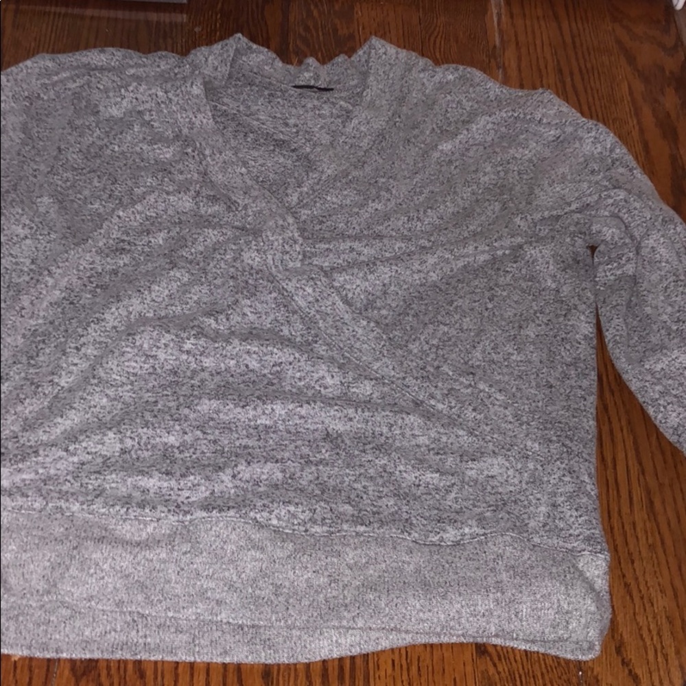 J. Crew crossover sweater shirt